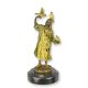 Soimar arab-statueta vieneza din bronz cu un soclu