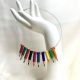 Colier handmade din creioane colorate  