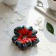 Scrunchie Lucrat Manual din Satin Premium