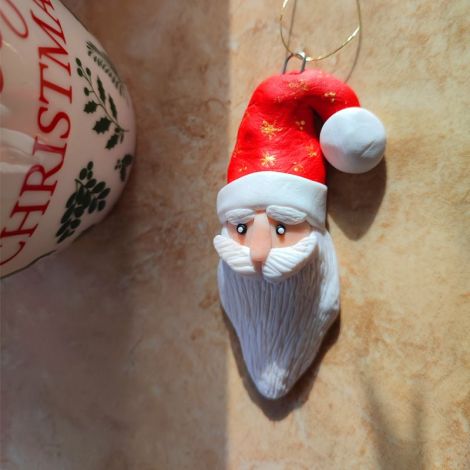 Mos Craciun ornament de brad