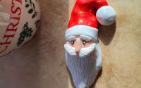 Mos Craciun ornament de brad 