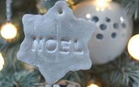 Ornament brad fulg de nea