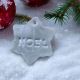 Ornament brad fulg de nea