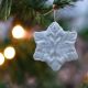 Ornament brad fulg de nea