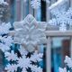 Ornament brad fulg de nea