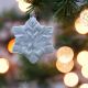 Ornament brad fulg de nea