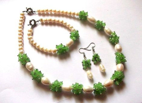 set perle naturale si cristale