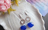 Cercei handmade cu pietre semipretioase - agate al
