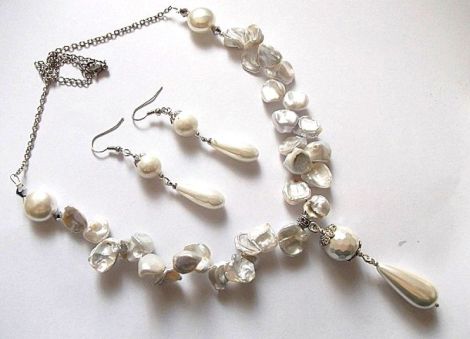 set perle naturale 