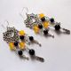 cercei goldstone si agate 