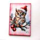 Magnet frigider cu bufnita