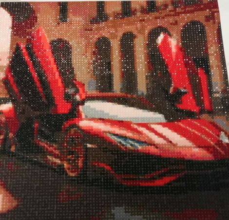 Tablour pietre stralucitoare Red Collection