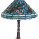 Lampa de masa Tiffany cu libelule