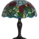 Lampa de masa Tiffany cu abajur floral