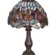 Lampa de masa Tiffany cu libelule 