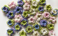 10 flori crosetate