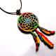 pandantiv cu Dreamcatcher din lemn 