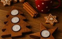Set nou din lemn masiv special pentru Sarbatori