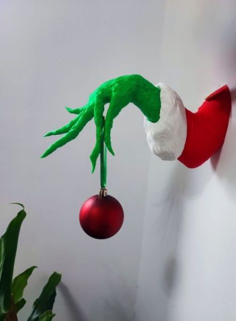 Decoraiune de Crciun Mna Grinch