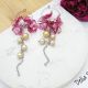 Cercei statement handmade unicat - PET-uri plasti