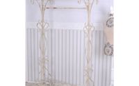 Cuier mare din fier forjat Antik White