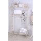 Cuier mare din fier forjat Antik White