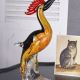 Pasarea paradisului-figurina din sticla Murano