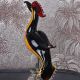 Pasarea paradisului-figurina din sticla Murano