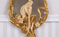 Oglinda cu nimfa Art Nouveau 