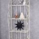 Raft Shabby Chic din fier forjat alb