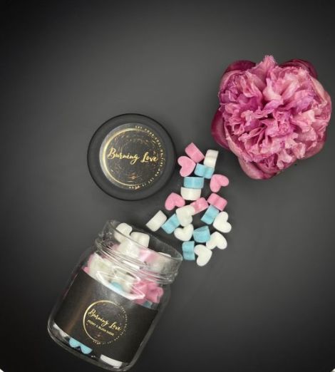Tiny hearts jar
