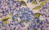Hydrangea and Butterflies