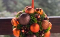Aranjament decorativ Crciun Copper Glow
