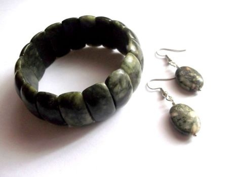 set cu serpentine green