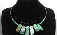 Colier handmade unicat - agate naturale cod1359