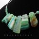 Colier handmade unicat - agate naturale cod1359