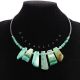 Colier handmade unicat - agate naturale cod1359