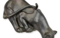 Pisica-statueta din rasini speciale