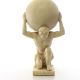 Atlas-statueta din rasini speciale