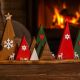 Decoraiune de Crciun  peisaj festiv rustic