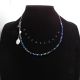 Colier handmade versatil - cristale electroplacate