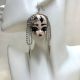 cercei modelati si pictati manual  