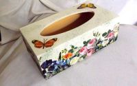 Cutie lemn pt servetele de hartie 48433