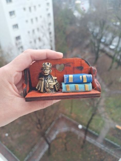 Magnet cu bust Regele Ferdinand