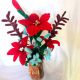 aranjament floral cu flori 