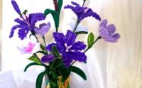 aranjament floral cu flori 