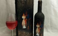  Cutie+sticla de vin-cadou pentru barbati