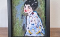 Klimt Portrait of a Lady tablou din lana