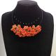 Set Bijuterii Handmade Colier i Cercei cu Flori R