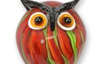 Bufnita-figurina din sticla Murano